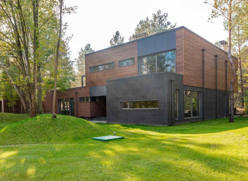 Bardage extérieur en bois